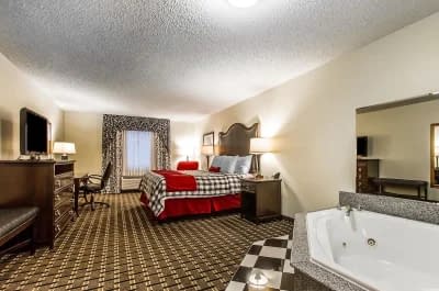 Evangeline Downs Hotel, Ascend Hotel Collection jacuzzi